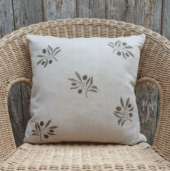 Olive Grove Square Cushion