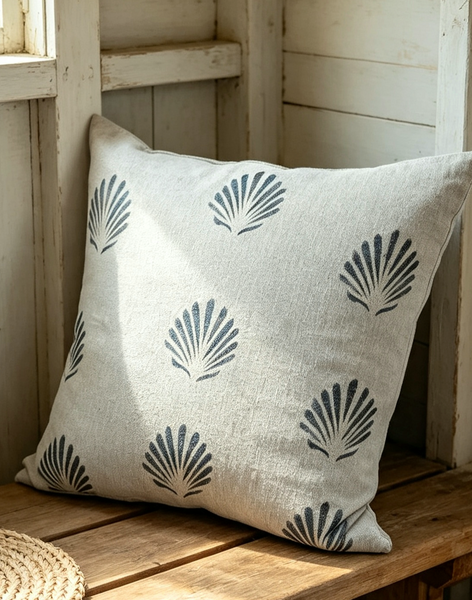 Sea Scallop Square Cushion