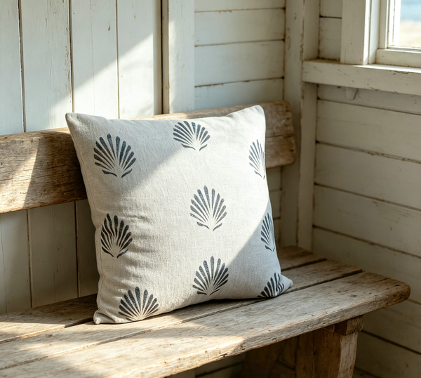 Sea Scallop Square Cushion