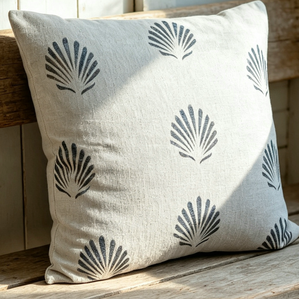 Sea Scallop Square Cushion