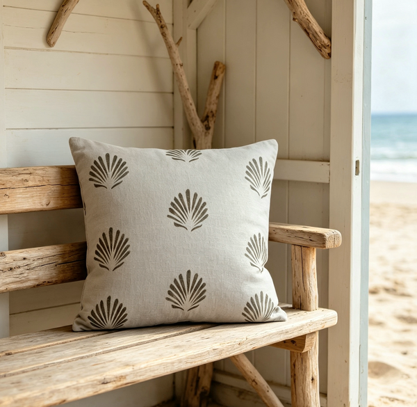 Sea Scallop Square Cushion