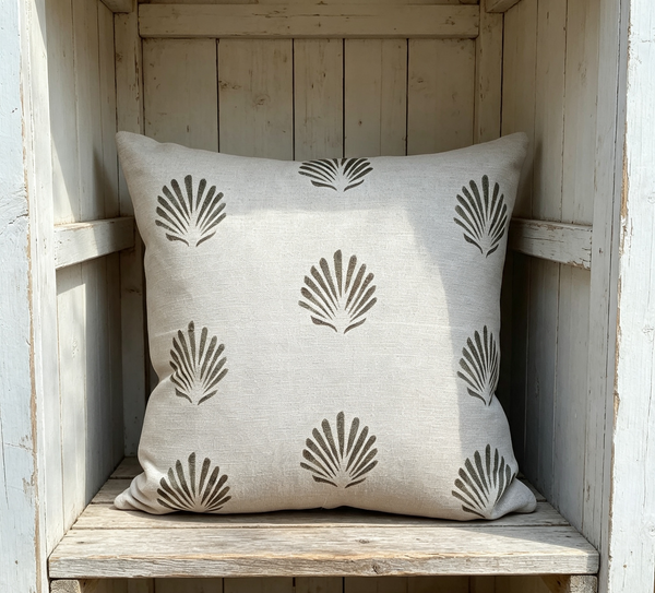Sea Scallop Square Cushion
