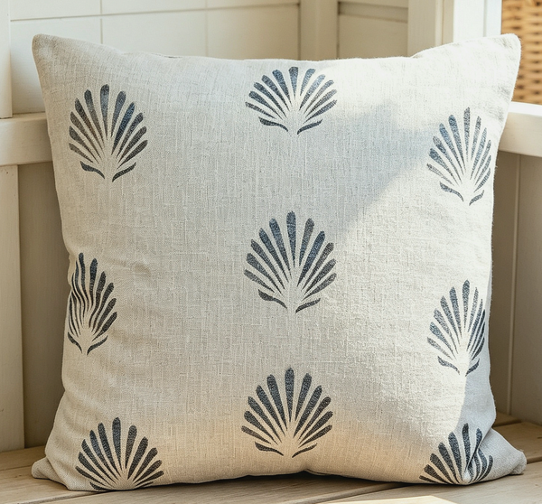 Sea Scallop Square Cushion