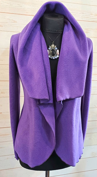 Minuet Luxury Velvet Fleece Shaped Jacket