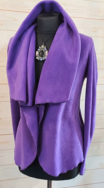 Minuet Luxury Velvet Fleece Shaped Jacket