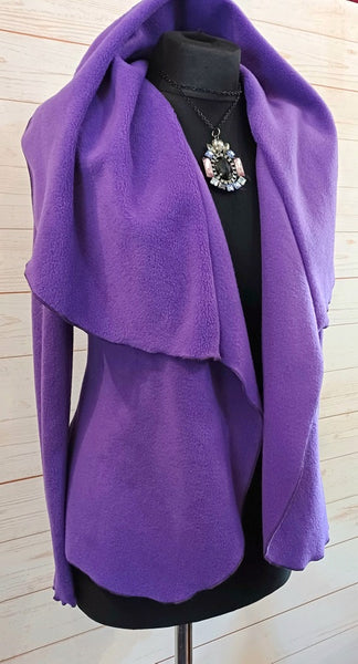 Minuet Luxury Velvet Fleece Shaped Jacket