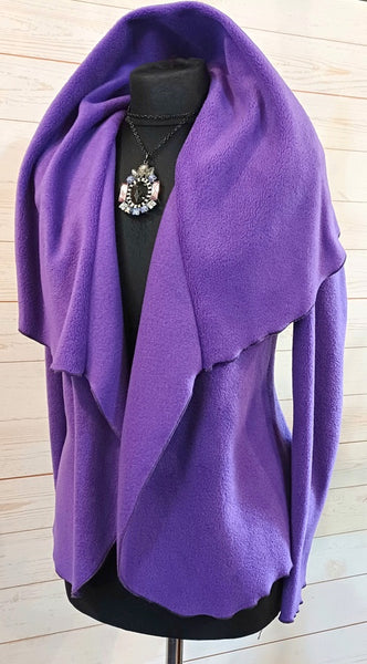 Minuet Luxury Velvet Fleece Shaped Jacket