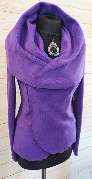 Minuet Luxury Velvet Fleece Shaped Jacket