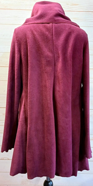 Juliette Luxury Velvet Fleece Swing Coat/Jacket