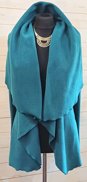 Octavia Luxury Velvet Fleece Wrap Jacket