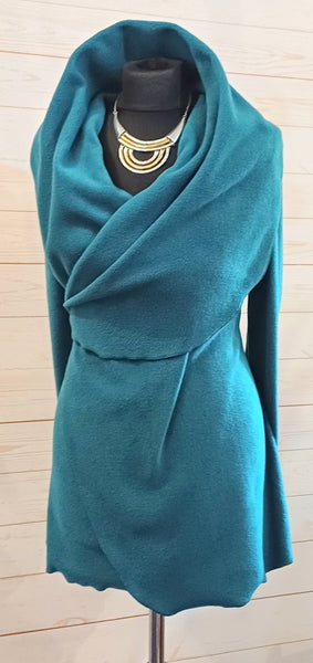 Octavia Luxury Velvet Fleece Wrap Jacket