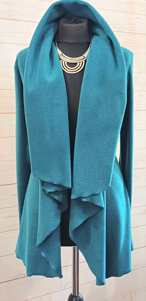 Octavia Luxury Velvet Fleece Wrap Jacket