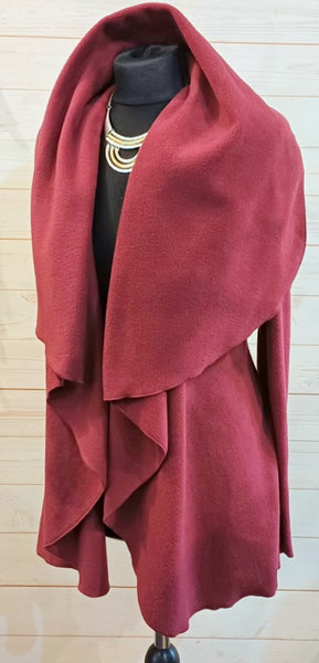 Octavia Luxury Velvet Fleece Wrap Jacket