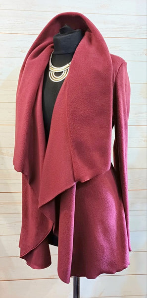 Octavia Luxury Velvet Fleece Wrap Jacket