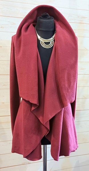 Octavia Luxury Velvet Fleece Wrap Jacket