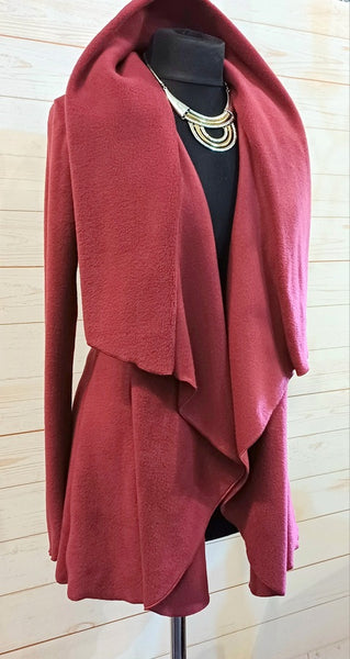 Octavia Luxury Velvet Fleece Wrap Jacket