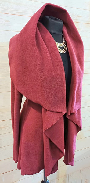 Octavia Luxury Velvet Fleece Wrap Jacket