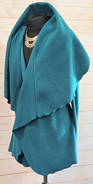 Octavia Luxury Velvet Fleece Wrap Jacket