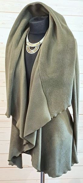 Octavia Luxury Velvet Fleece Wrap Jacket