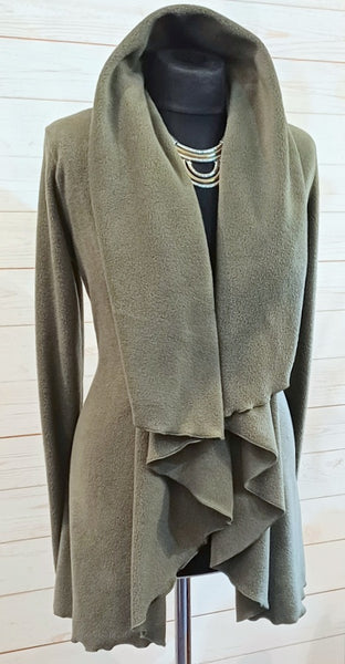 Octavia Luxury Velvet Fleece Wrap Jacket