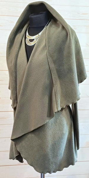 Octavia Luxury Velvet Fleece Wrap Jacket