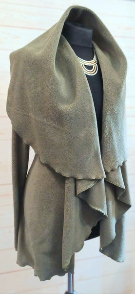 Octavia Luxury Velvet Fleece Wrap Jacket