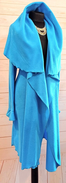 Rhapsody Luxury Fleece Long Wrap Coat