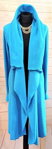 Rhapsody Luxury Fleece Long Wrap Coat