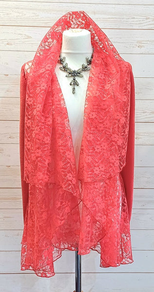 Juliette Lace Wrap Coat/Jacket