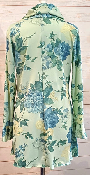 Monet Stretch Crepe Jersey Print Tunic