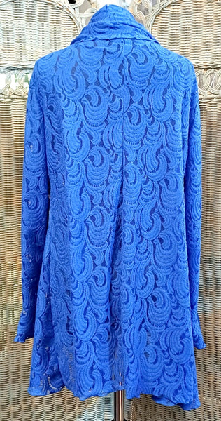 Juliette Textured Lace Wrap Jacket
