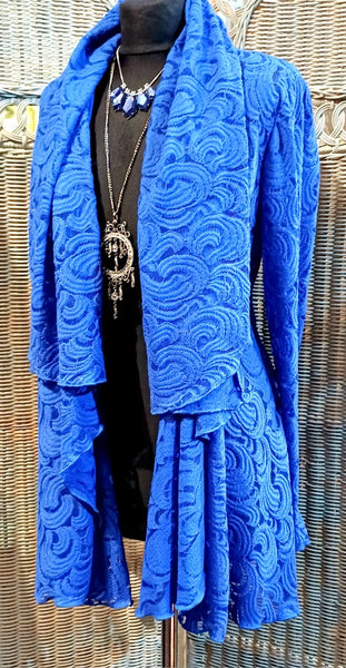 Juliette Textured Lace Wrap Jacket