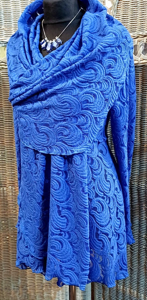 Juliette Textured Lace Wrap Jacket