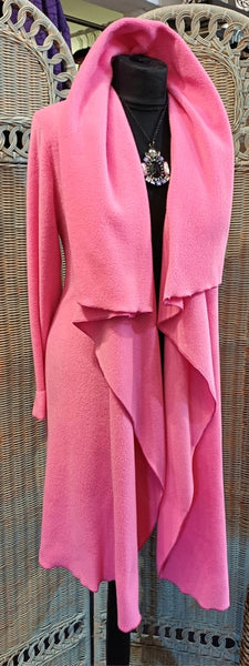 Rhapsody Luxury Velvet Fleece Wrap Coat