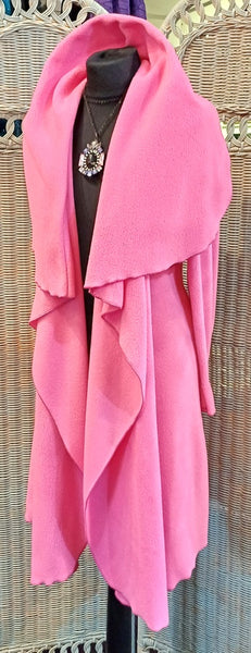 Rhapsody Luxury Velvet Fleece Wrap Coat