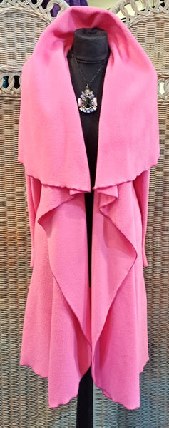 Rhapsody Luxury Velvet Fleece Wrap Coat