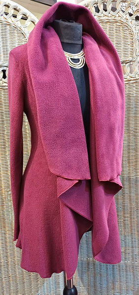 Octavia Luxury Velvet Fleece Wrap Jacket