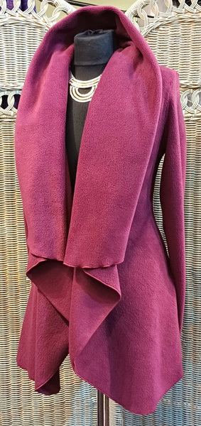 Octavia Luxury Velvet Fleece Wrap Jacket