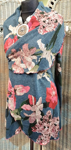 Octavia Soft Knit Stretch Wrap Jacket