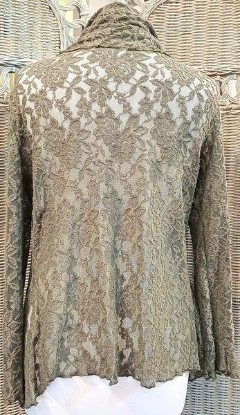 Minuet Stretch Textured Lace Jacket