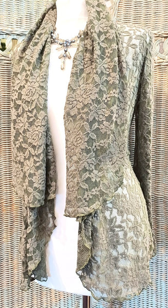 Minuet Stretch Textured Lace Jacket
