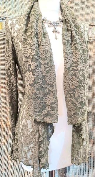 Minuet Stretch Textured Lace Jacket