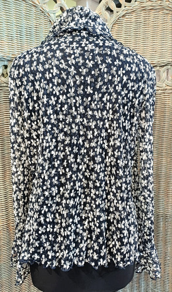 Minuet Textured Stretch Print Mesh Jacket
