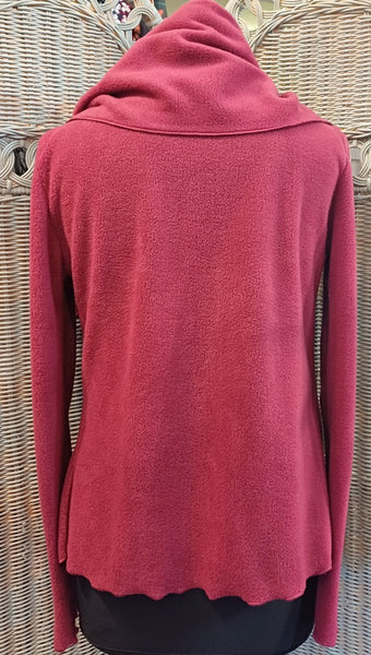 Minuet Luxury Velvet Fleece Shaped Wrap Jacket