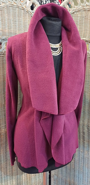 Minuet Luxury Velvet Fleece Shaped Jacket