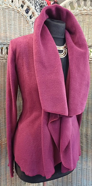 Minuet Luxury Velvet Fleece Shaped Jacket