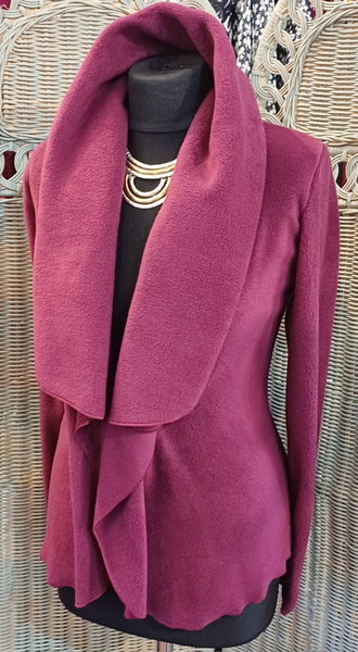 Minuet Luxury Velvet Fleece Shaped Jacket