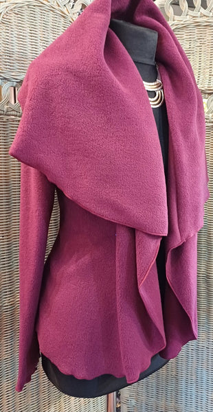 Minuet Luxury Velvet Fleece Shaped Jacket