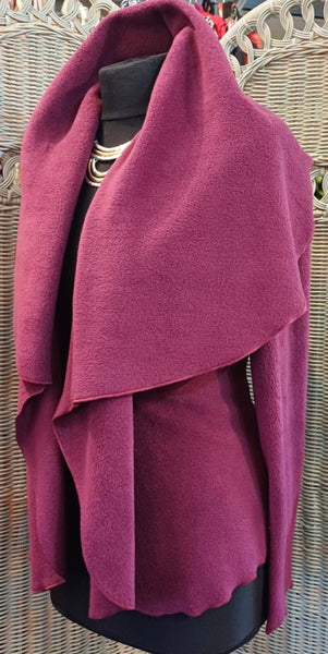 Minuet Luxury Velvet Fleece Shaped Jacket