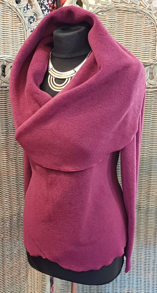 Minuet Luxury Velvet Fleece Shaped Jacket